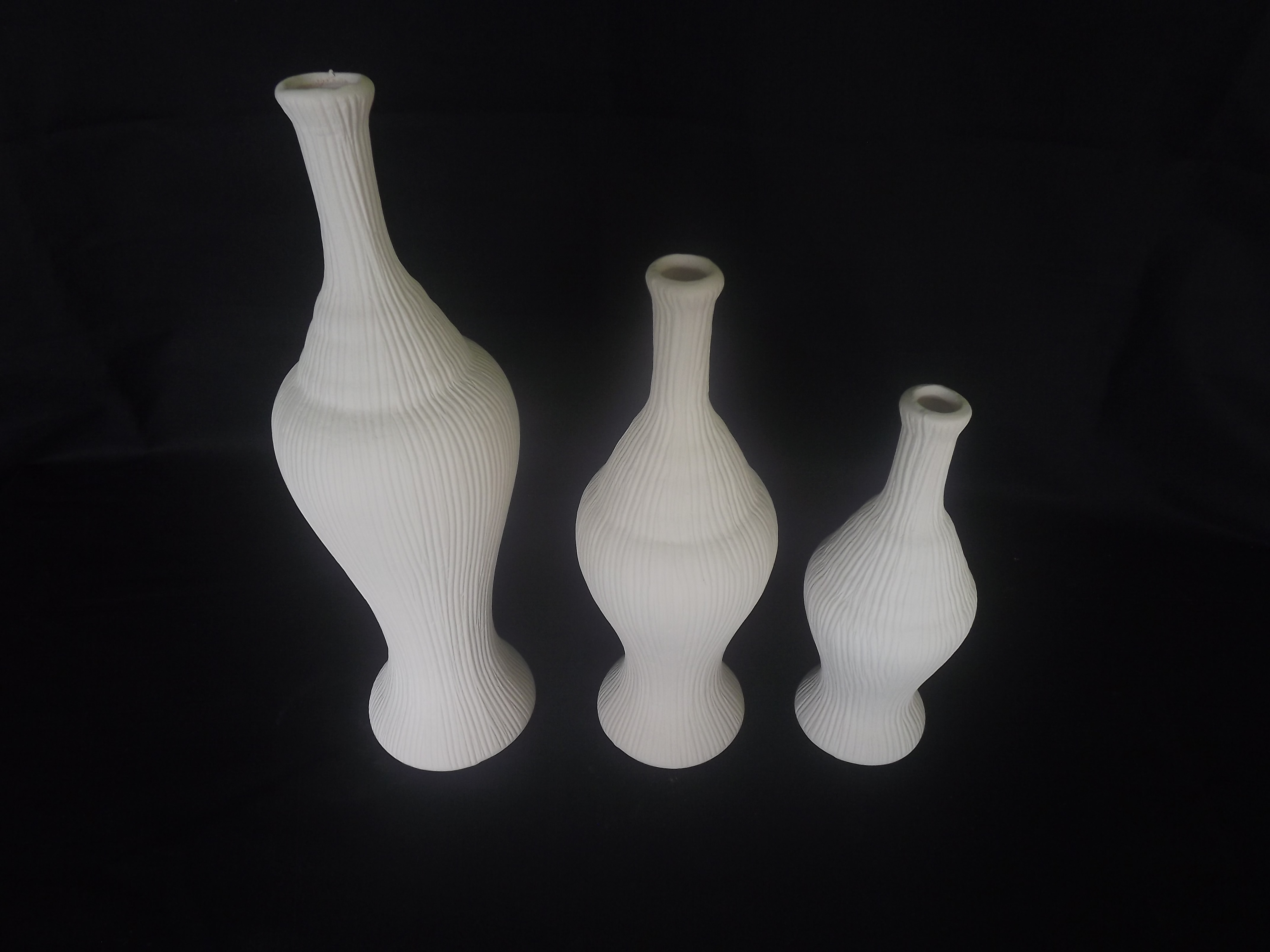 Trio Garrafa Riscada Boliche Fino